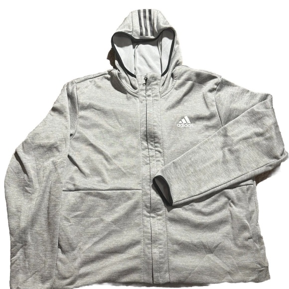 Adidas * Team Issued ClimaWarm FullZip Jacket / Sweatshirt Hoodie * Large - Picture 5 of 16